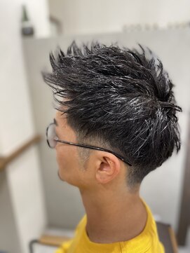 髪質改善 SPiRA ASAHIGAOKA フェード+アップバング