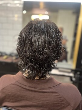 フランクスバーバーリザーブ 人形町店(FRANK’S BARBER RESERVE) ウルフパーマ/人形町　y