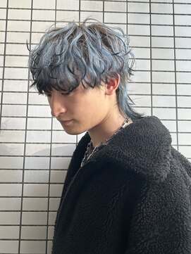 イエナ 渋谷(IENA) エンドカラーマッシュウルフ波巻きツイストスパイラル