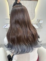 ラビス 池袋(Lovis)&nbsp;《松本》黒髪/オリーブグレー/小顔ヘア/ココアベージュ