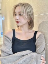 サンド 名古屋(sand)&nbsp;韓国風/インナーカラー/縮毛矯正髪質改善/顔まわり/レイヤー