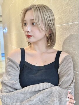 サンド 名古屋(sand) 韓国風/インナーカラー/縮毛矯正髪質改善/顔まわり/レイヤー