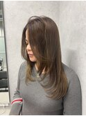 ワンカールで決まるレイヤーカット