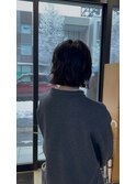外ハネボブパーマ