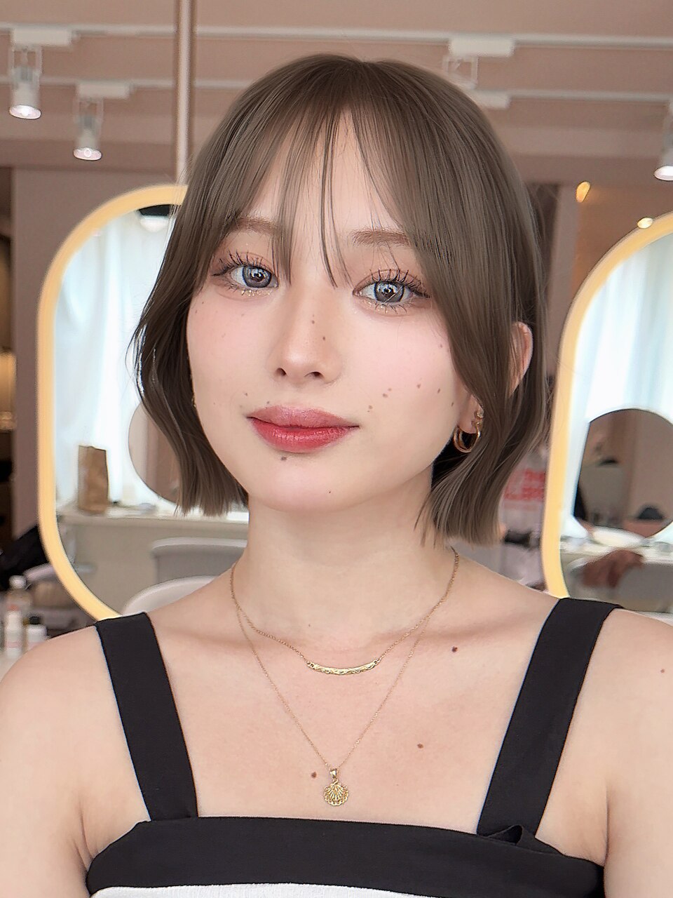 大人気スタイル◎大人かわいいくびれボブ：L274329338｜サンドイエナ