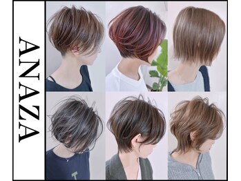 アナザヘアー なんば 高島屋前店(ANAZA hair)の写真/[カット￥3480/カット+カラー+Tr￥4980～]理想を汲み取り、トレンドを押さえた”こなれショート”に☆難波