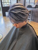 ダスティ穂高店&nbsp;メンスバレイヤージュ＿デザインカラー＿メンズカット