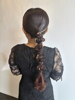 ヘアセット専門サロン by OKINAWA WATABE WEDDING 那覇店 編みおろし