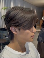 ノラギンザユー(NORA GINZA/U) センターパートメンズパーマカルマパーマ韓国ヘアダウンパーマ