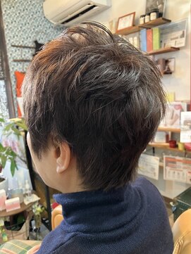 美容室ひろ お白髪活かしぼかしケアカラー