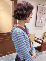 レス 伏見(LESS)&nbsp;[LESS 伏見/丸の内/栄/名古屋]暖色ボブパーマ★鳥山