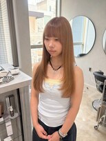 ユニ 心斎橋(Uni.) 心斎橋/韓国ヘア/レイヤーカット/髪質改善/顔周り/ブリーチ
