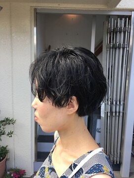 ブラッシュ(brush) brush 森田祐輔　ナチュラルライン　なかわけパーマ