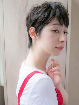 ルティア(Lutia) エアリーショート 夏ショート グレージュ★★