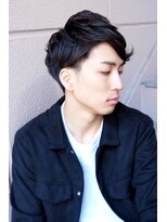 メリケンバーバーショップ コウベ(MERICAN BARBERSHOP KOBE)&nbsp;ビジネスサイドパートショートツーブロック#m