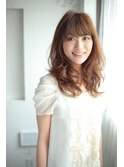 エアリーなランダムパーマで柔らかいスタイル☆