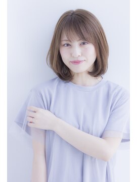 ラフ フロム ガーデン(Laf from GARDEN) 【寺尾拓巳】大人かわいいワンカール毛先パーマひし形レイヤー