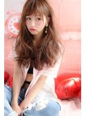 レイヤーが入った軽めロングスタイル