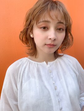 ネオリーブ アンド 渋谷店(Neolive &) 【neolive&】ハイトーンベージュボブルフ