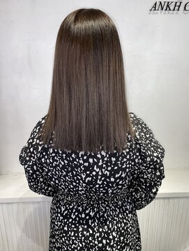 アンク クロス 池袋北口店(ANKHCROSS) 《アンククロスYUKI》韓国風ラベンダーグレージュ