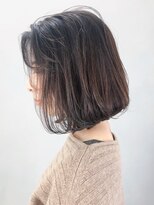 アイティーバイアルバム 下北沢店(IT by ALBUM)&nbsp;セピアグレージュボブ_ヘルシースタイルふんわりカール_ba282361