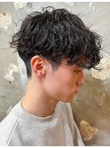 ツイストスパイラルパーマ波巻きパーマ波巻スパイラル札幌大通