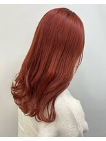 アールモンドヘア新世界&nbsp;【北見】#アプリコットオレンジ#ピンクカラー#ダブルカラー