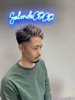 サロンド ココ(Salon de COCO)&nbsp;七三フェード　ハイライト