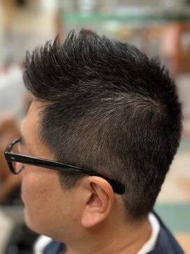 アポロカットステージ 相模大野店 アップバング/ツーブロックマッシュ<理容室>[メンズ/相模大野]