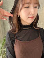 サクラ オモテサンドウ(SAKURA)&nbsp;フェイスフレーミング　ミルクティーベージュ　表参道