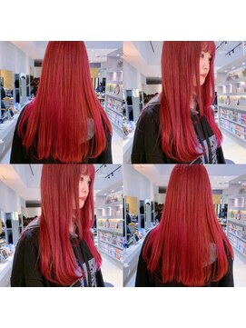 キジ(KIJI) ★チェリーレッド×外国人風カラー★