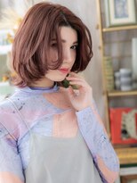 カバーヘア ブリス 大宮西口(COVER HAIR bliss) かきあげ前髪艶カラー大人ボブ小顔こなれヘアc3大宮20代30代40代