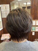 ナオス(NAOS)&nbsp;傷ませない白髪染め/40代50代/ショート/髪質改善