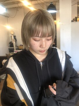 デンヘアデザイン(DEN hair design) かわいいミルクティー