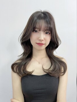 ハピネス 梅田茶屋町店(HAPPINESS) ブリーチなしダブルカラー/レイヤーカット