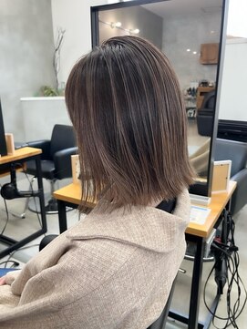 ペスカ 長町南店(pesca) 筋感細めバレイヤージュ (OIKAWA)