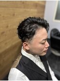 ツイストスパイラルパーマ/メンズカット/波巻きパーマ/札幌/大通