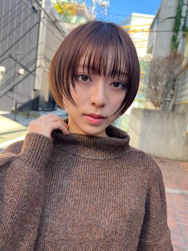 アンバー 池袋(amber) ショートヘア/シアーカラー/姫カット[池袋 /池袋駅]