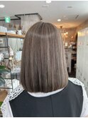 ハイライト×シアーグレージュ♪【新田】