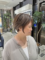 ステアケース 武蔵小杉店(stair:case)&nbsp;3Dカラー/白髪ぼかし/大人ショート/シークレットハイライト