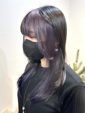 レオン(Re:ON) black×purple