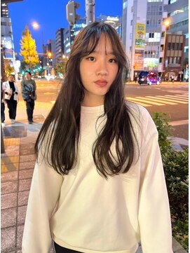 セントラル 三宮店(central) 【神戸三宮】メルティカラーフェミニンロング似合わせカット