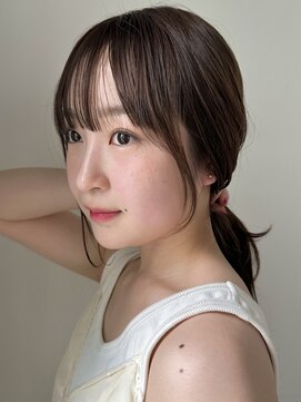 ディッセンバー 神宮前(December) 顔まわりカット/レイヤー/ミディアム