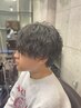スパイラルorツイストパーマ＋カット＋2ステップトリートメント　￥11000