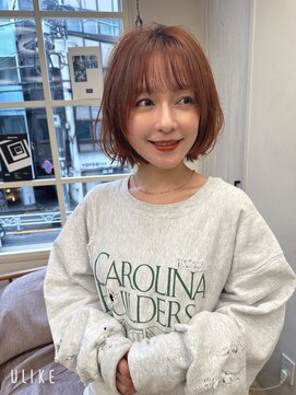 ジジ 代々木(Gigi) 代々木/ブリーチなし/ショートボブ/酸性ストレート/新宿/韓国