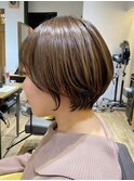 《前地 麻衣》ショートヘアでもかわいい後れ毛◎