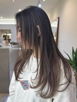 ムード(MOOD.)の写真/ダメージレスにこだわった商材とテクニックで理想の髪色を実現！抜け感のあるカラーで周りと差をつける◎