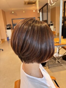 マーズ 山本丸橋店(Mars) きれいめショートボブ