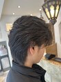 オーブ ヘアー ラルム 天文館通店(AUBE HAIR larme)&nbsp;トレンドのフェザーパーマにニュアンスパーマをミックス