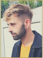 ジジバイワースホワイル(jiji by WORTH WHILE)&nbsp;フェザーショートサーフカールフェザーパーマシャドウパーマ